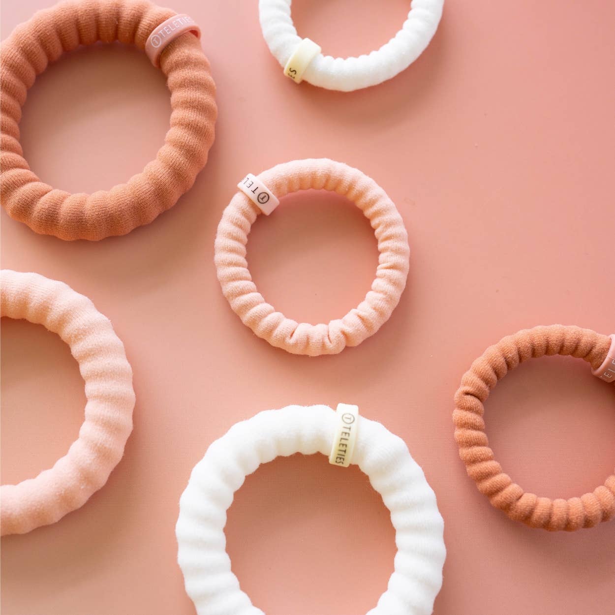 Nude Nylon Hair Ties | Small