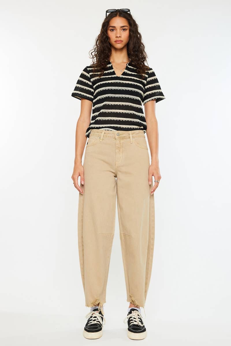 High Rise Horseshoe Fit Jeans