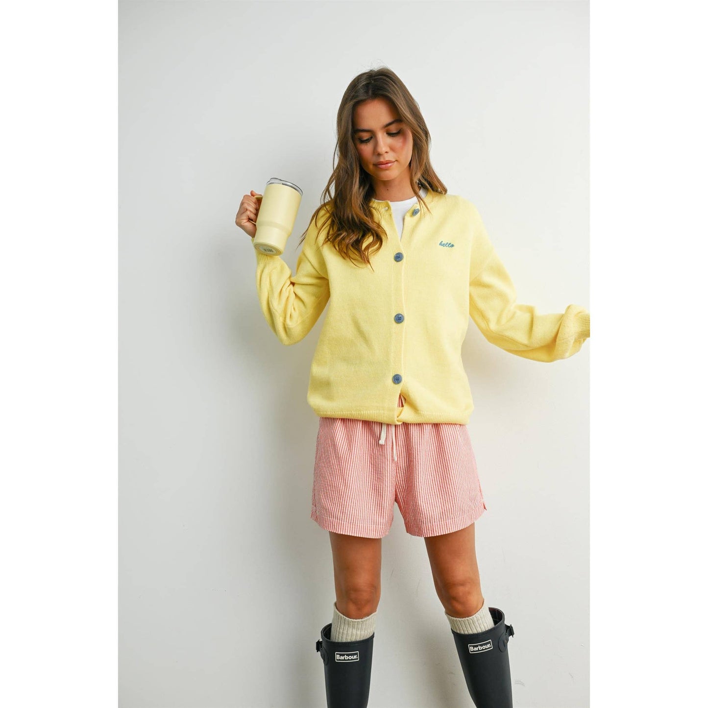 Casual Striped Drawstring Shorts - BMP7940