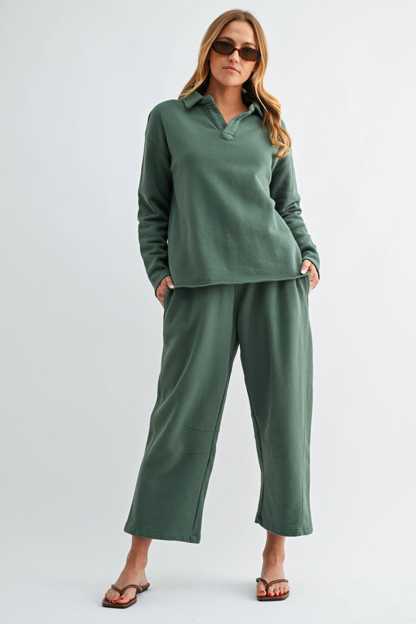 Malibu Air Cotton Barrel Lounge Pants