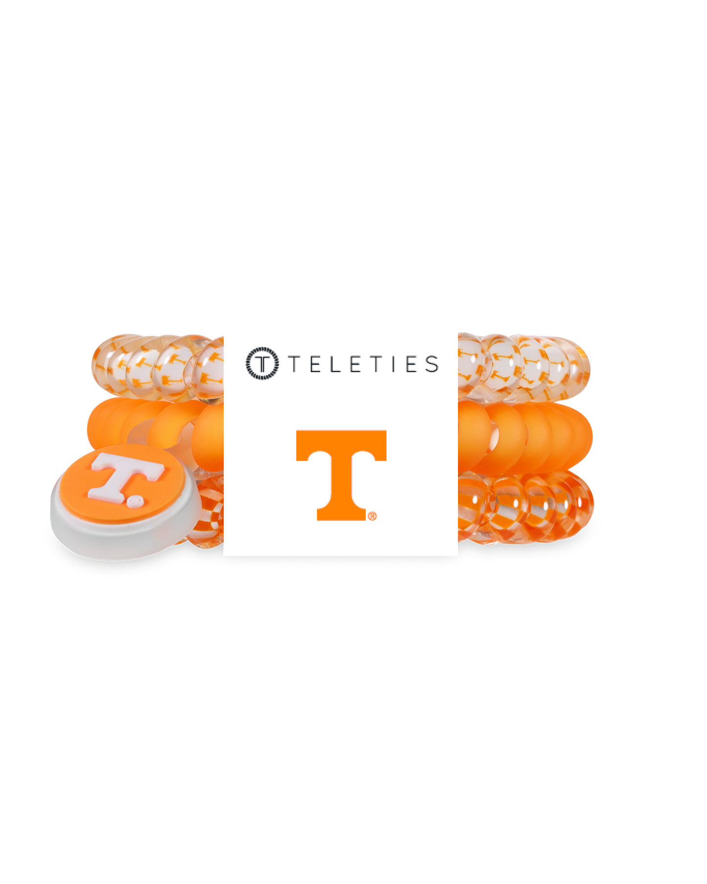 Spiral Hair Coils | Small | Go Vols! Hair Ties