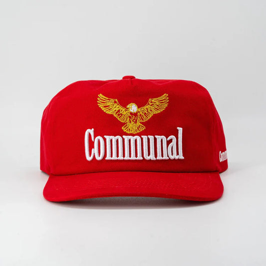 Red Communal Eagle Hat