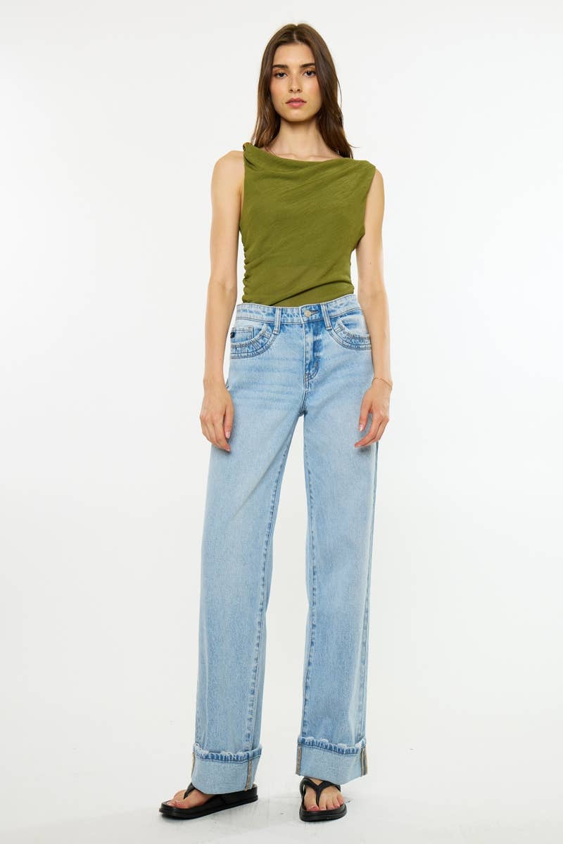 90's LOW RISE RELAXED STRAIGHT-KC20154M