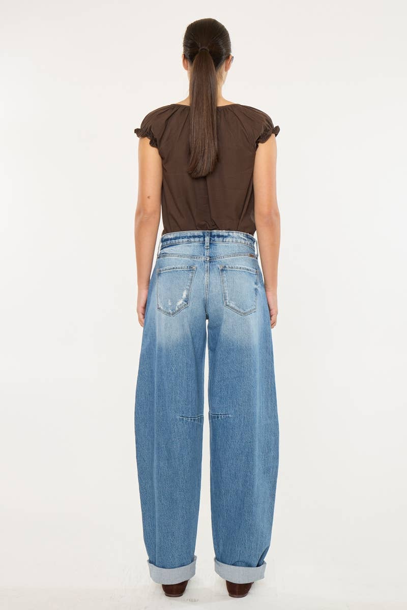Low Slung Horseshoe Jeans