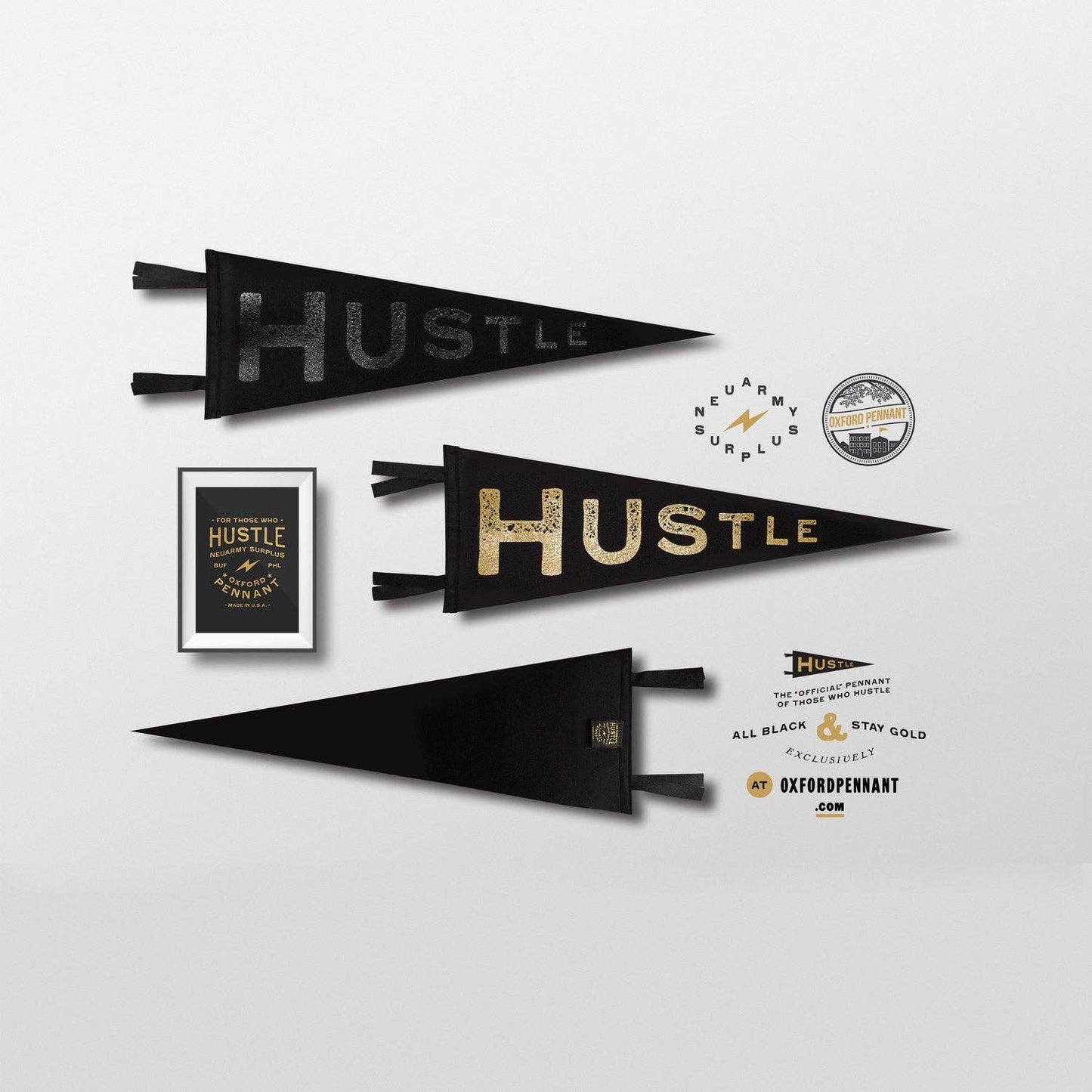 Hustle Pennant