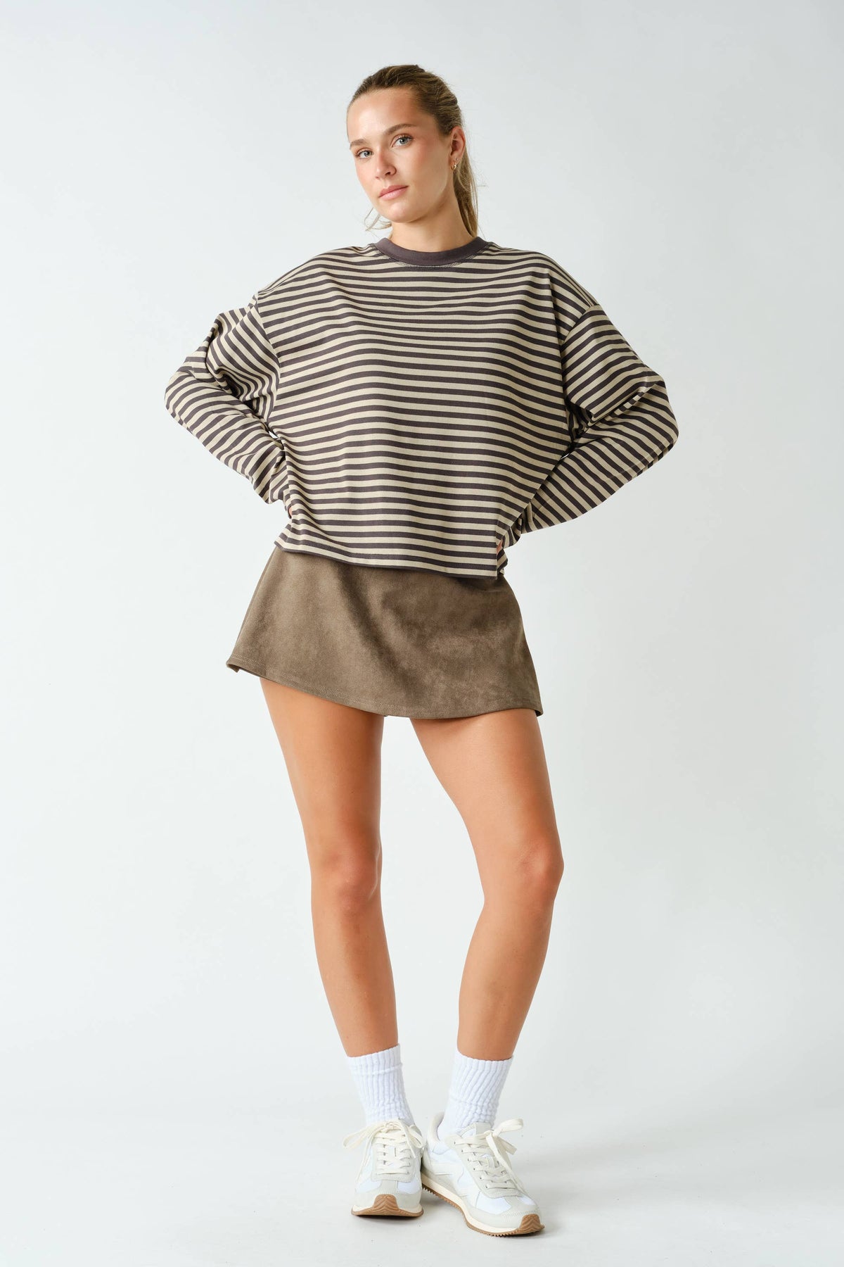 Striped Long-Sleeve Tee