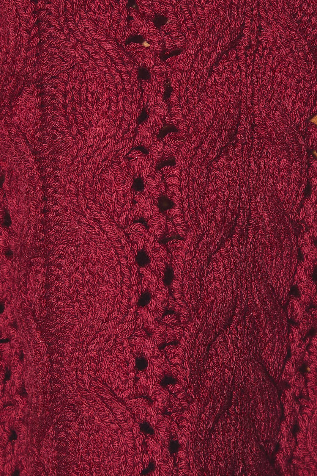 CABLE KNIT SWEATER TOP