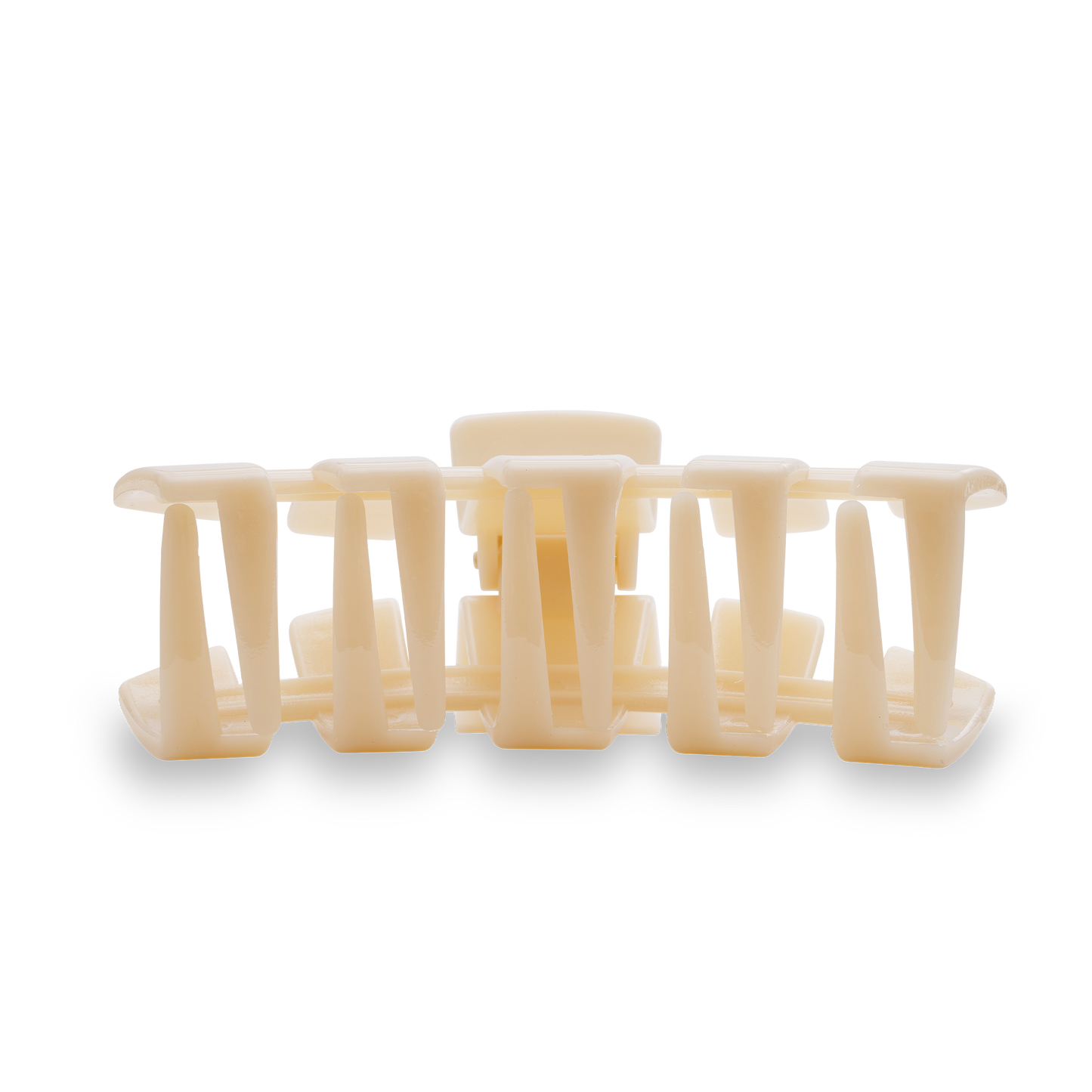 Almond Beige Classic Hair Clip | Large